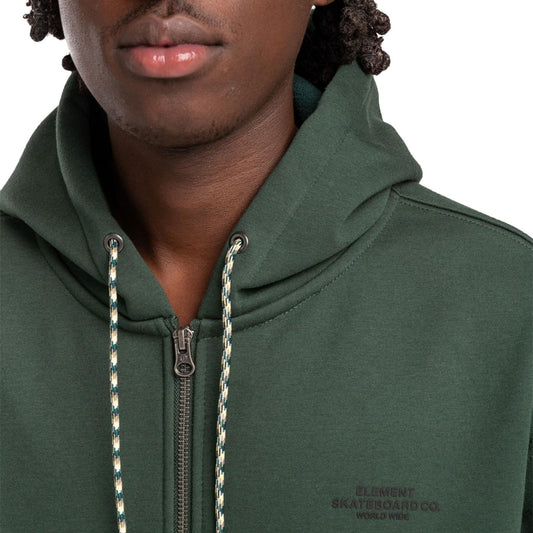 Element Rain Cornell Full-Zip Hoodie Deep Forest  - ELYFT00182-KSW0