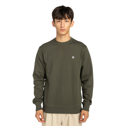 Element Icon Embroidery Crew Forest Night  - ELYFT00197-CSN0