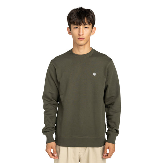 Element Icon Embroidery Crew Forest Night  - ELYFT00197-CSN0