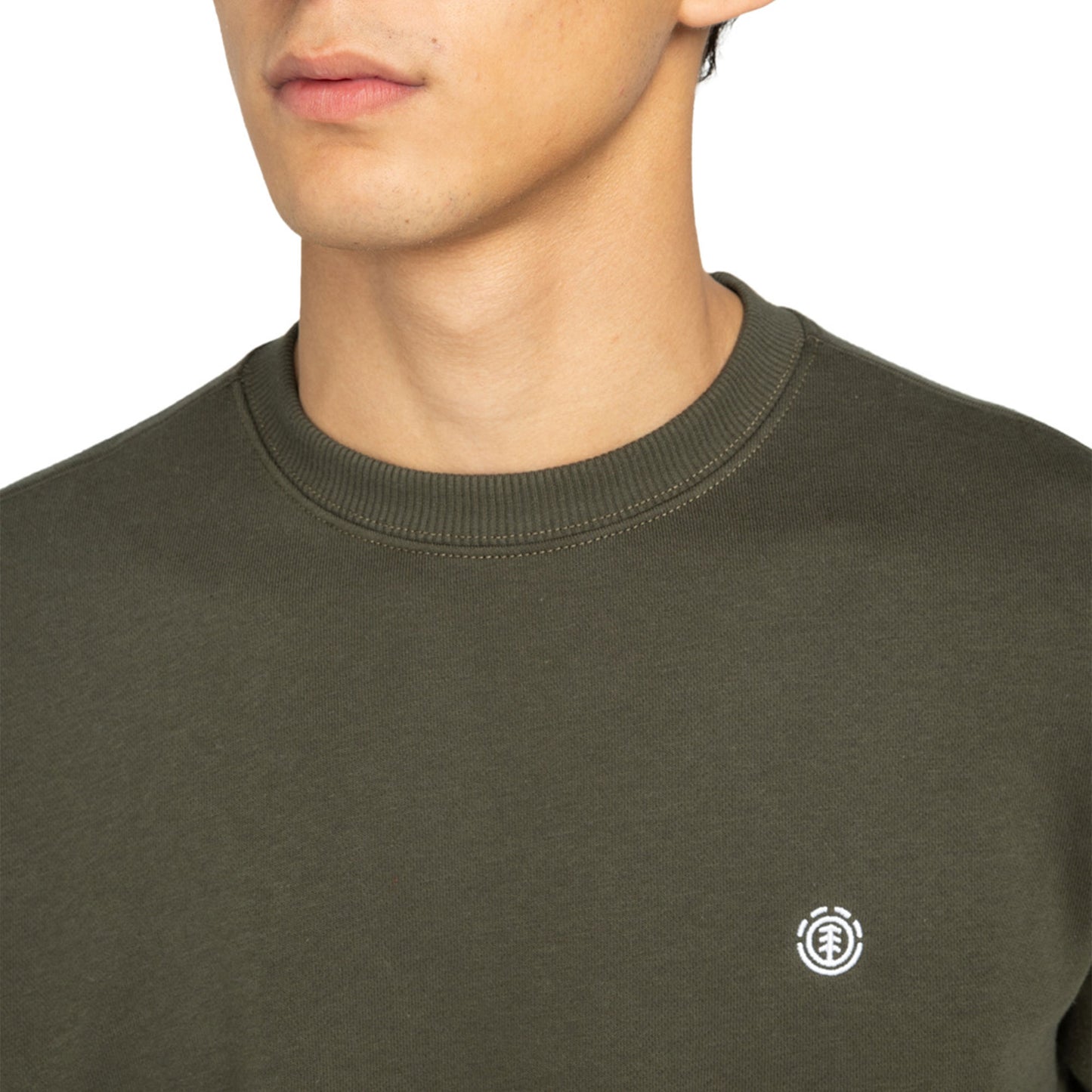 Element Icon Embroidery Crew Forest Night  - ELYFT00197-CSN0