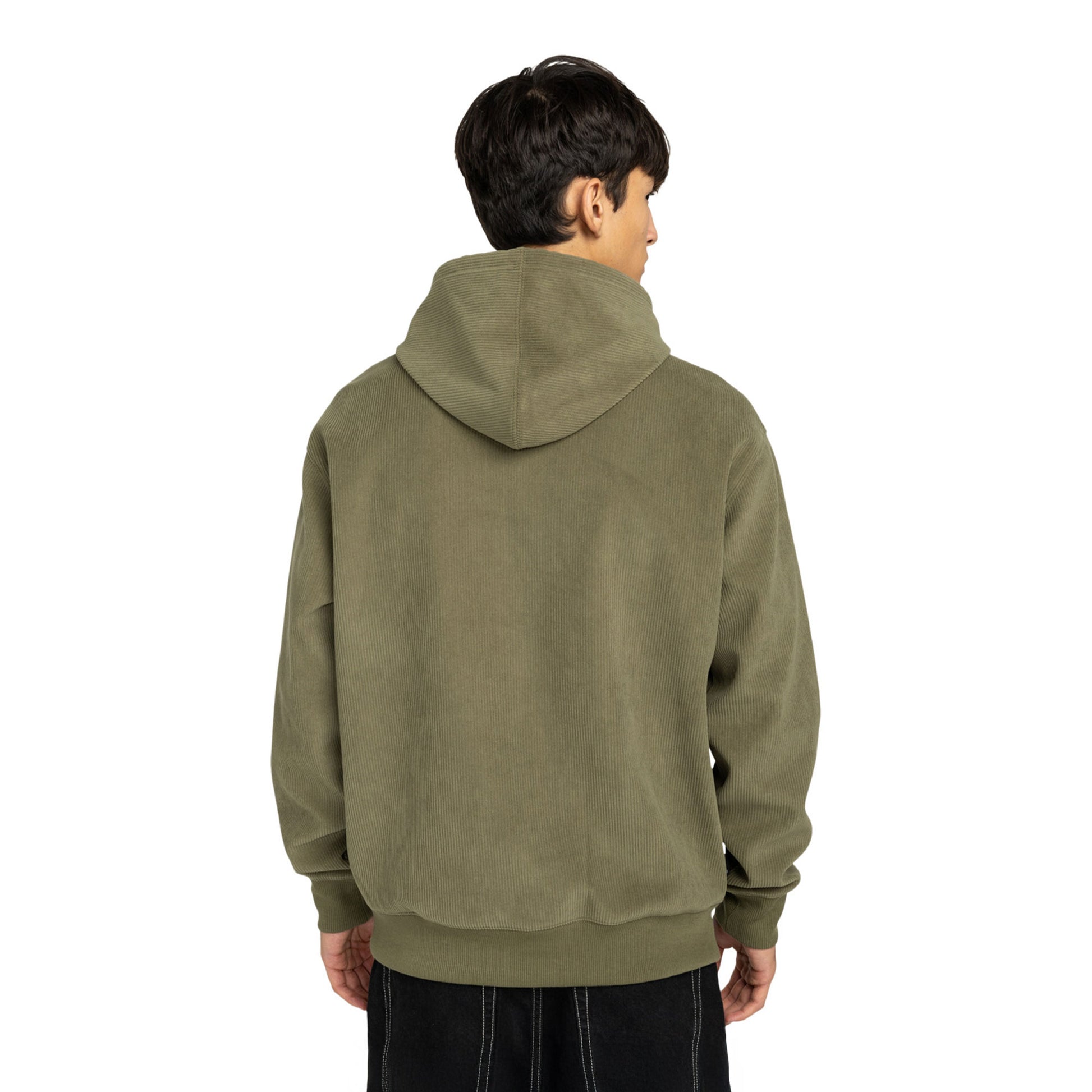 Element Serif Corduroy Hoodie Kalamata  - ELYFT00201-GZH0