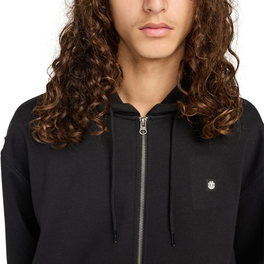 Element Icon Rain Full-Zip Flint Black  - ELYFT00204-FBK