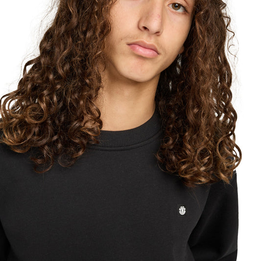 Element Icon Rain Crew Flint Black  - ELYFT00205-FBK
