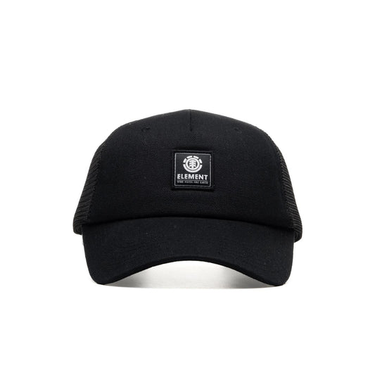 Element Icon Mesh Cap All Black  - ELYHA00137-ABK