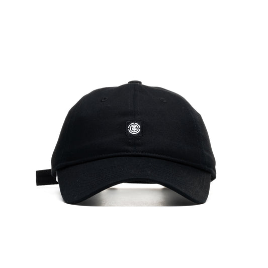 Element Icon Dad Cap Twill All Black  - ELYHA00138-ABK