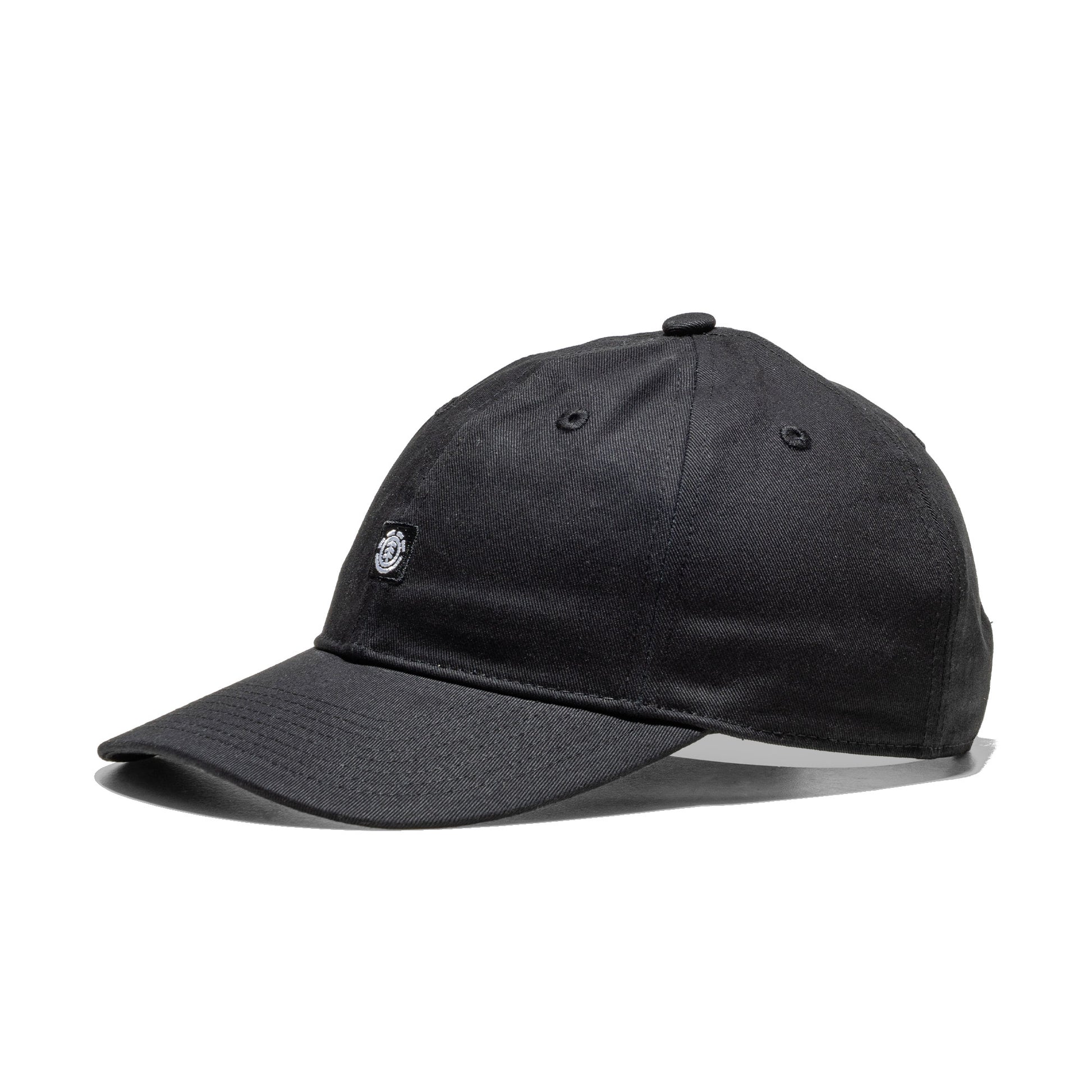 Element Icon Dad Cap Twill Flint Black  - ELYHA00138-FBK