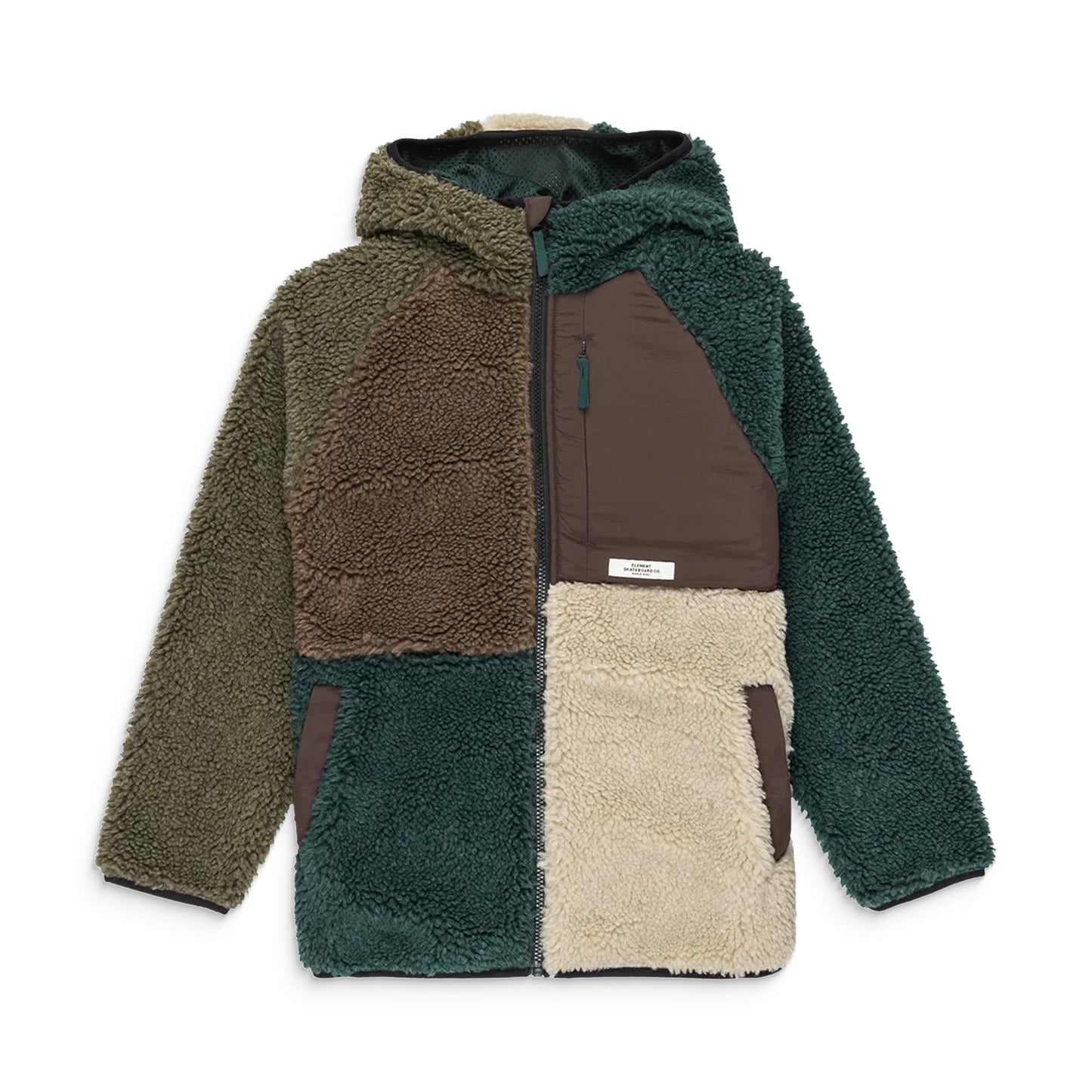 Element Wolfe Sherpa Jacket Multicolor  - ELYJK00225-KSQE
