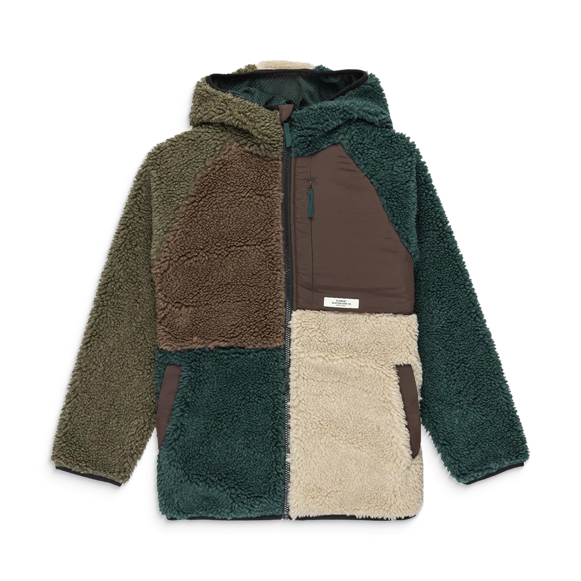 Element Wolfe Sherpa Jacket Multicolor  - ELYJK00225-KSQE