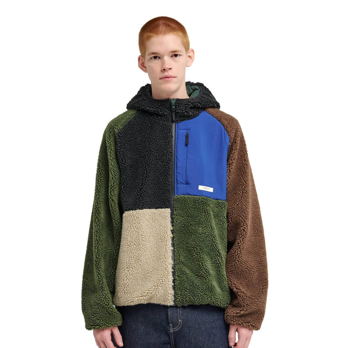 Element Wolfe Sherpa Jacket Multi  - ELYJK00225-WBS6