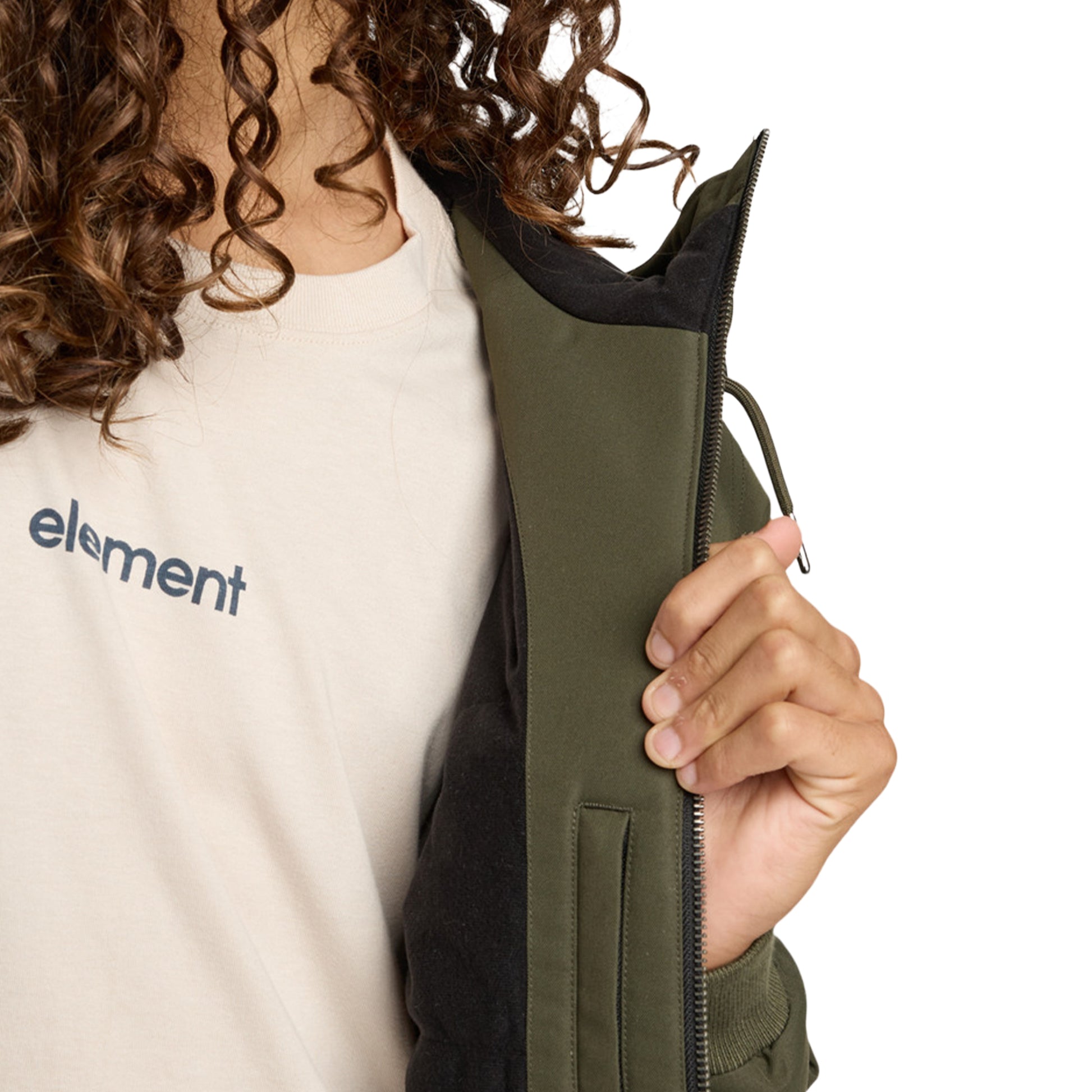 Element Dulcey Jacket Forest Night  - ELYJK00267-CSN0