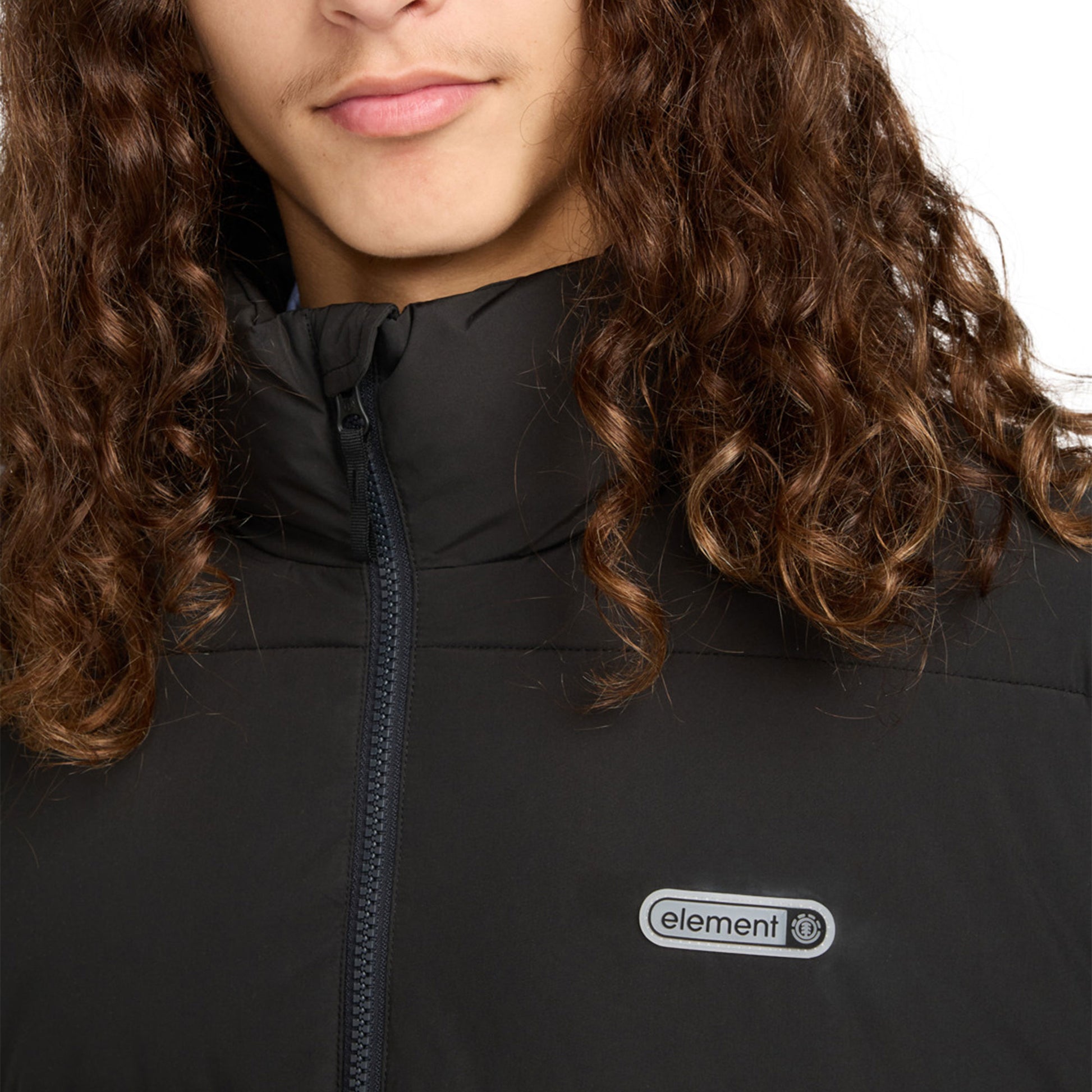 Element Classic Puffer Jacket Black  - ELYJK00287-FBK