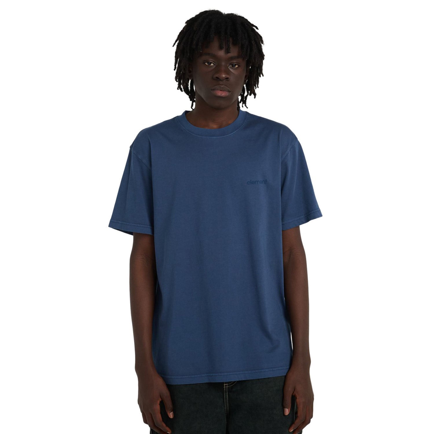 Element Lowcase Pigment T-Shirt Dark Denim  - ELYKT00177-BRQ0
