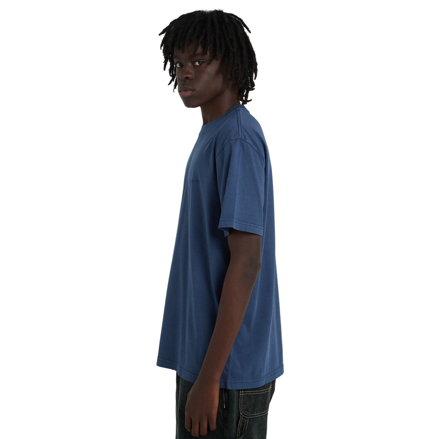 Element Lowcase Pigment T-Shirt Dark Denim  - ELYKT00177-BRQ0