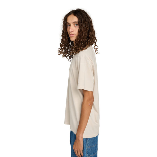Element Lowcase Pigment T-Shirt Oat Milk  - ELYKT00177-TEG0