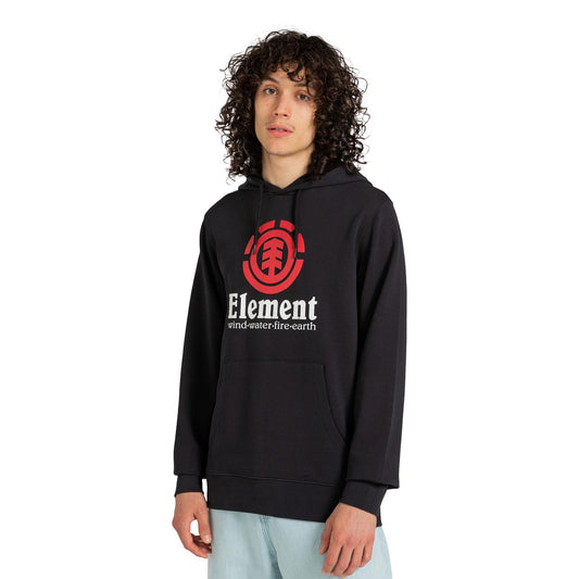 Element Vertical Hood Sweat Flint Black  - ELYSF00121FBK