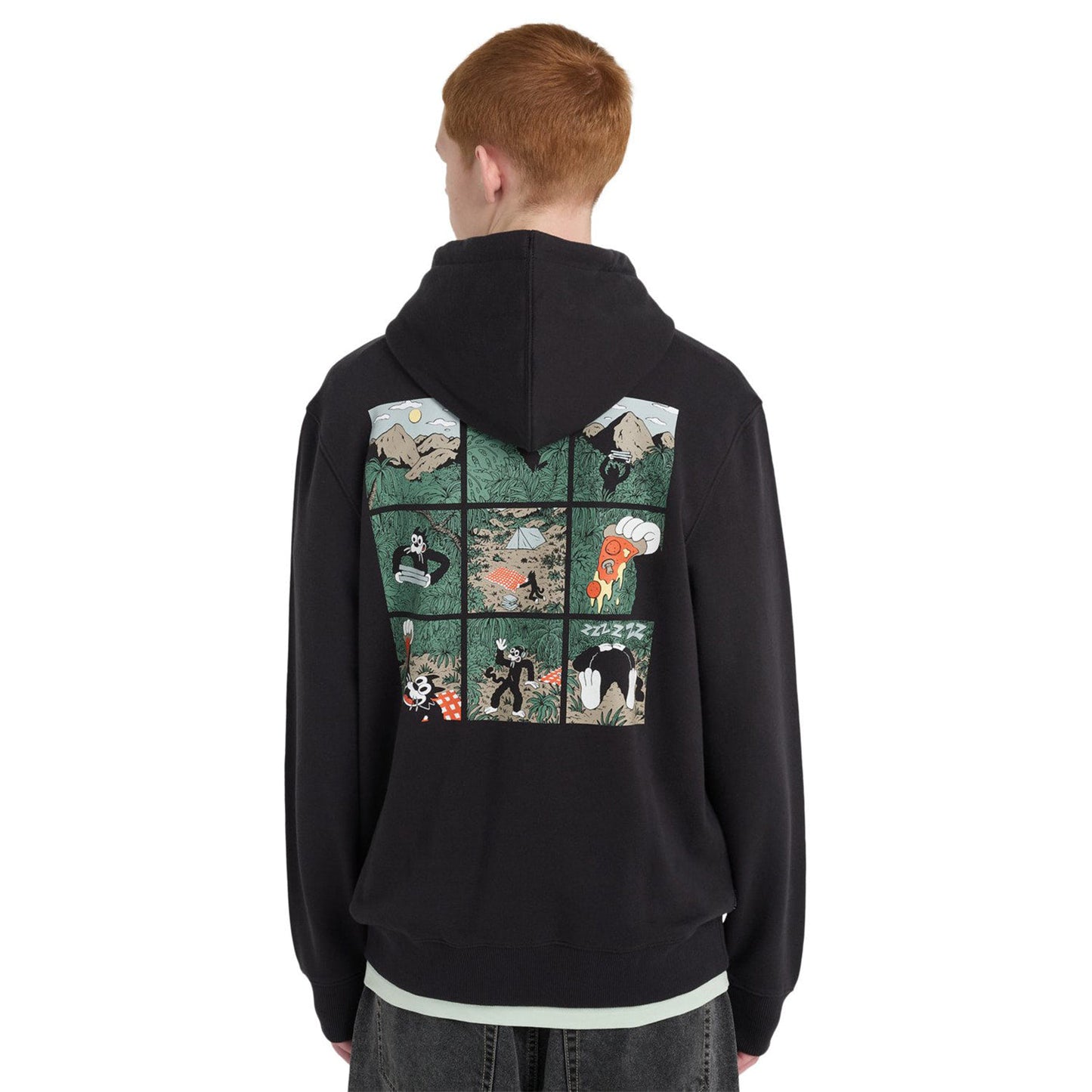 Element Picnic Hoodie Off Black  - ELYSF00331-KTA0