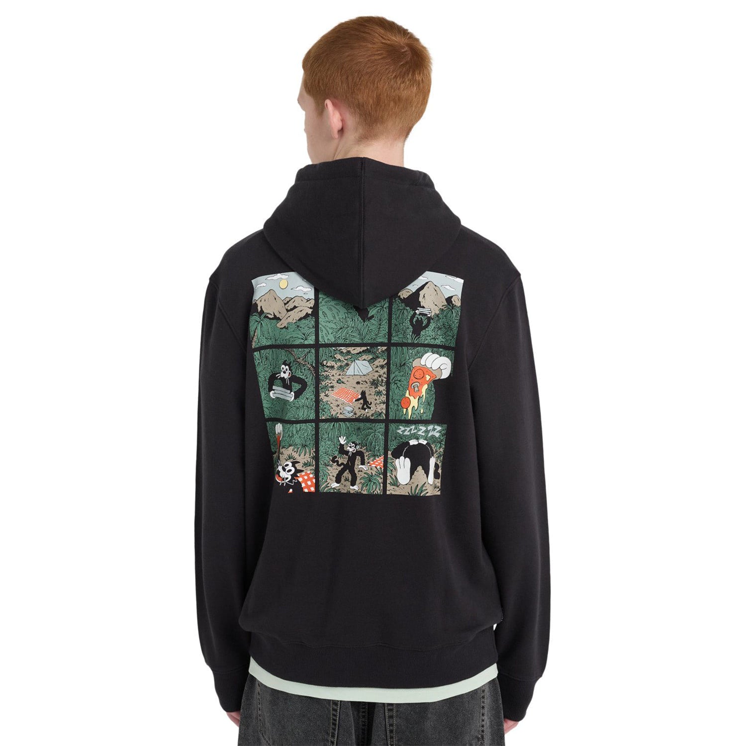 Element Picnic Hoodie Off Black  - ELYSF00331-KTA0