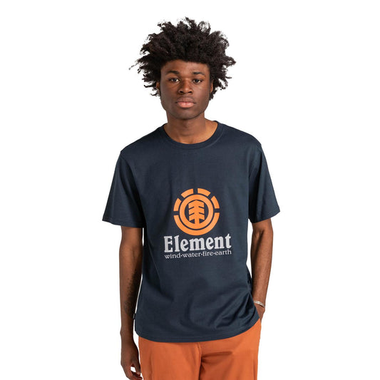 Element Vertical T-Shirt Eclipse Navy  - ELYZT00152ECN