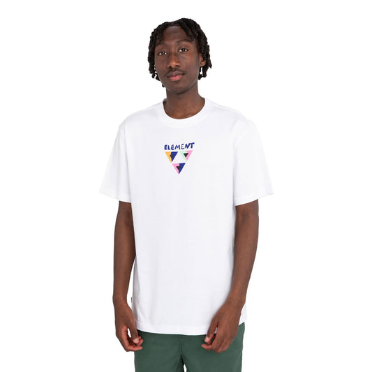 Element Conquer T-Shirt Optic White  - ELYZT00398-WBB0