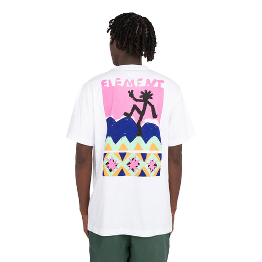 Element Conquer T-Shirt Optic White  - ELYZT00398-WBB0