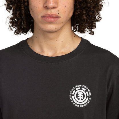 Element Seal BP T-Shirt Eclipse Off Black  - ELYZT00490-KTA0
