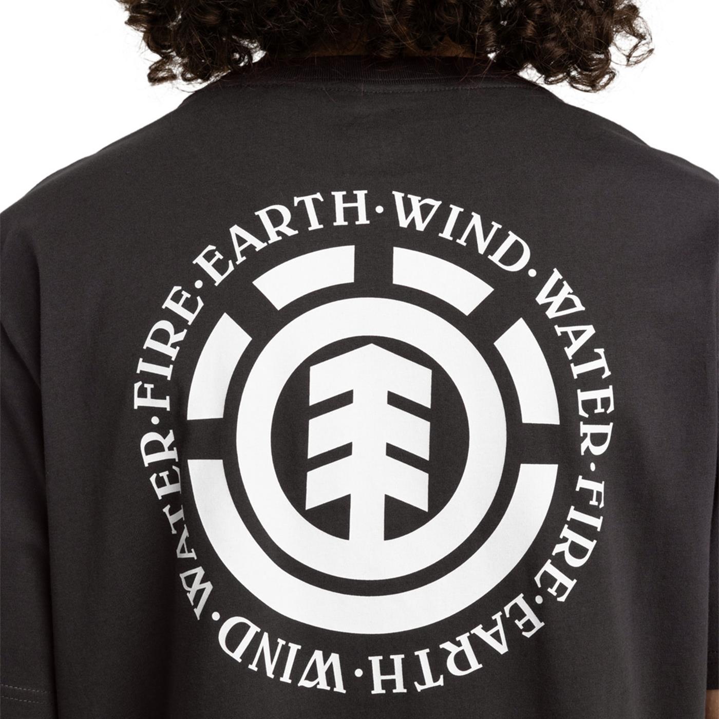 Element Seal BP T-Shirt Eclipse Off Black  - ELYZT00490-KTA0