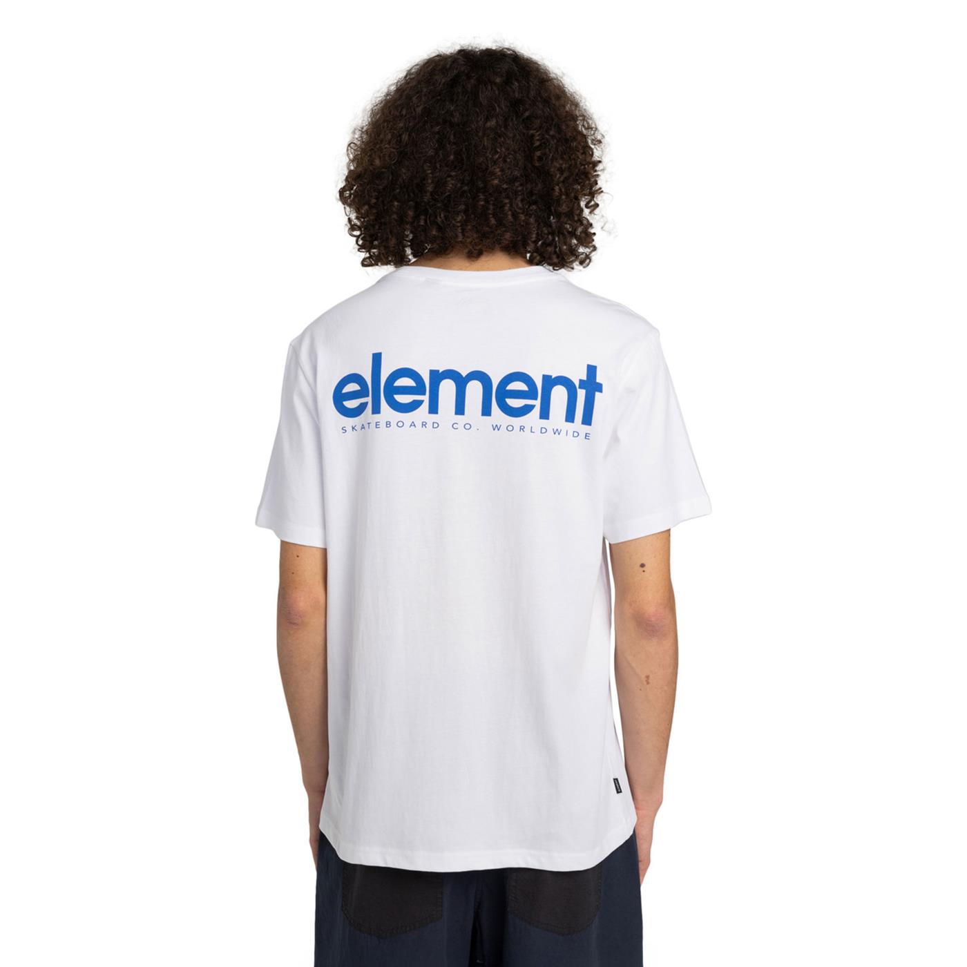 Element Simple Logo T-Shirt Optic White  - ELYZT00495-WBB0