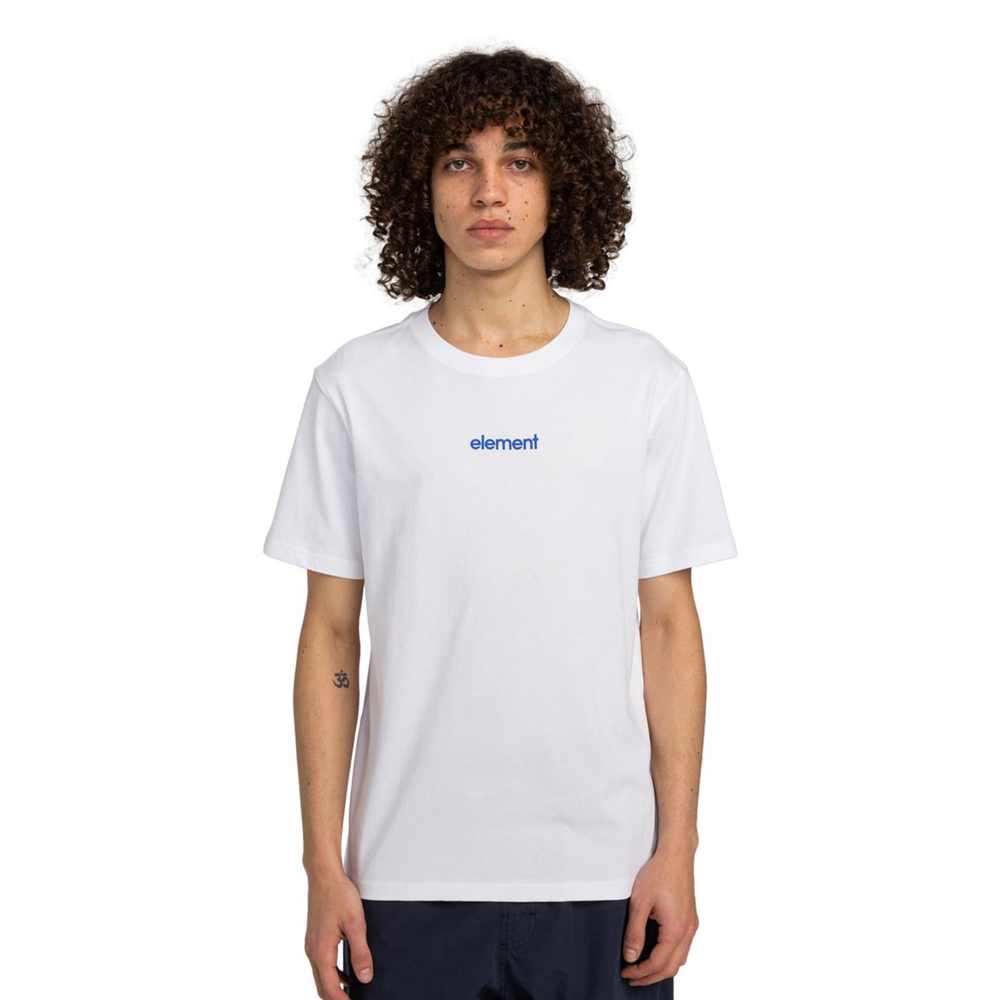 Element Simple Logo T-Shirt Optic White  - ELYZT00495-WBB0
