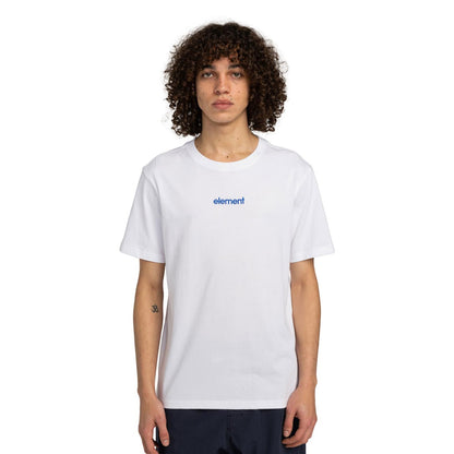 Element Simple Logo T-Shirt Optic White  - ELYZT00495-WBB0
