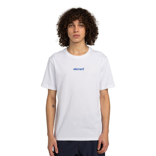 Element Simple Logo T-Shirt Optic White  - ELYZT00495-WBB0