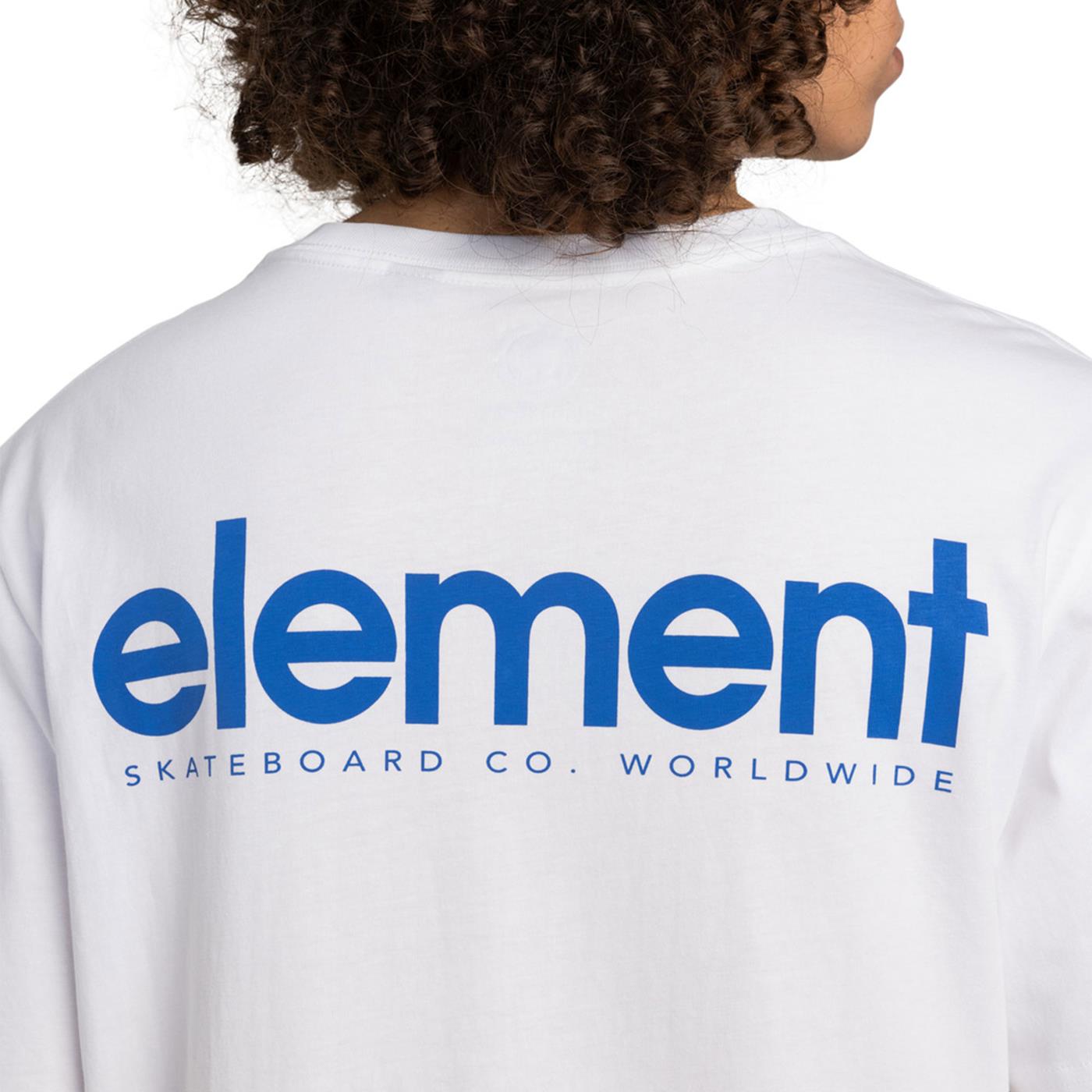 Element Simple Logo T-Shirt Optic White  - ELYZT00495-WBB0