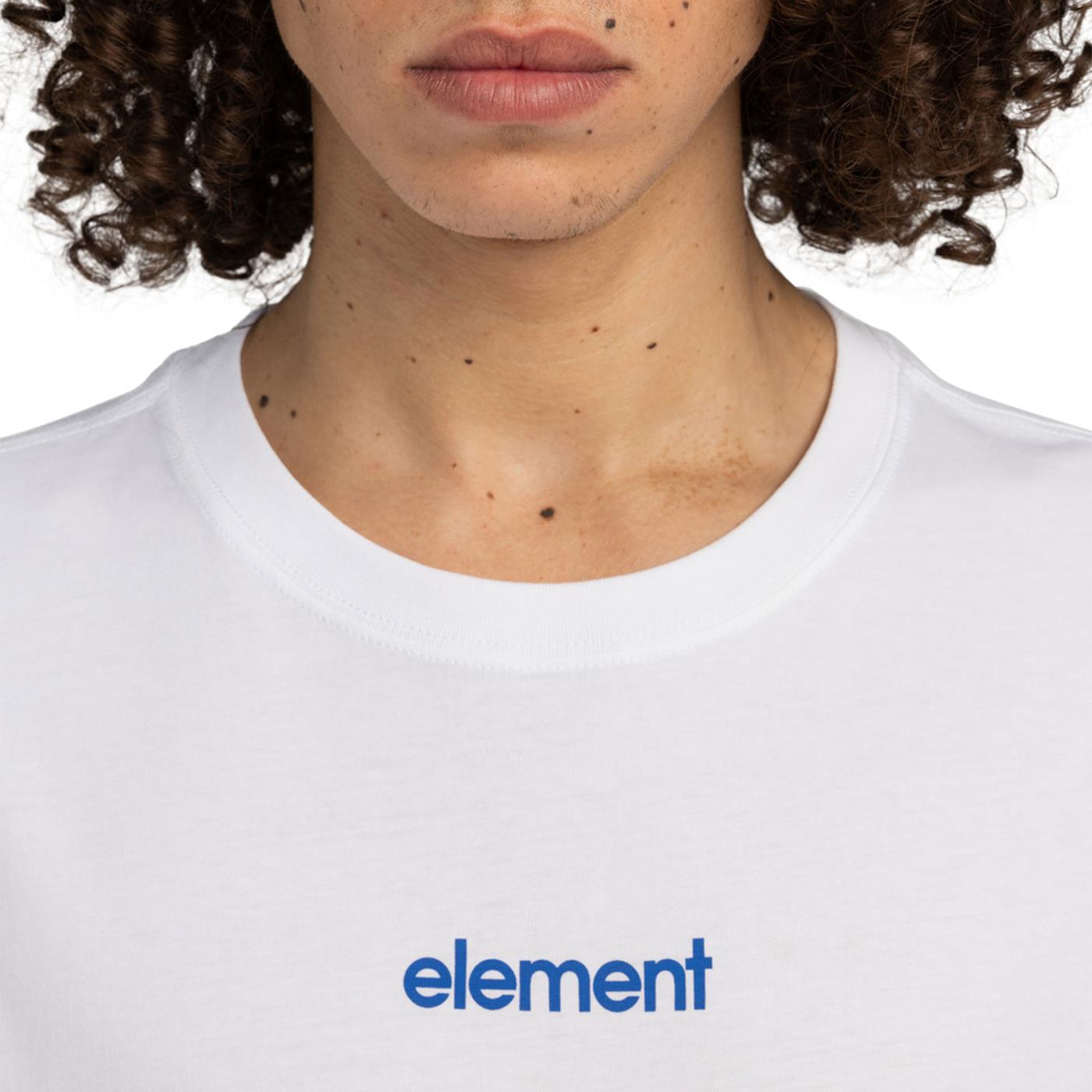 Element Simple Logo T-Shirt Optic White  - ELYZT00495-WBB0