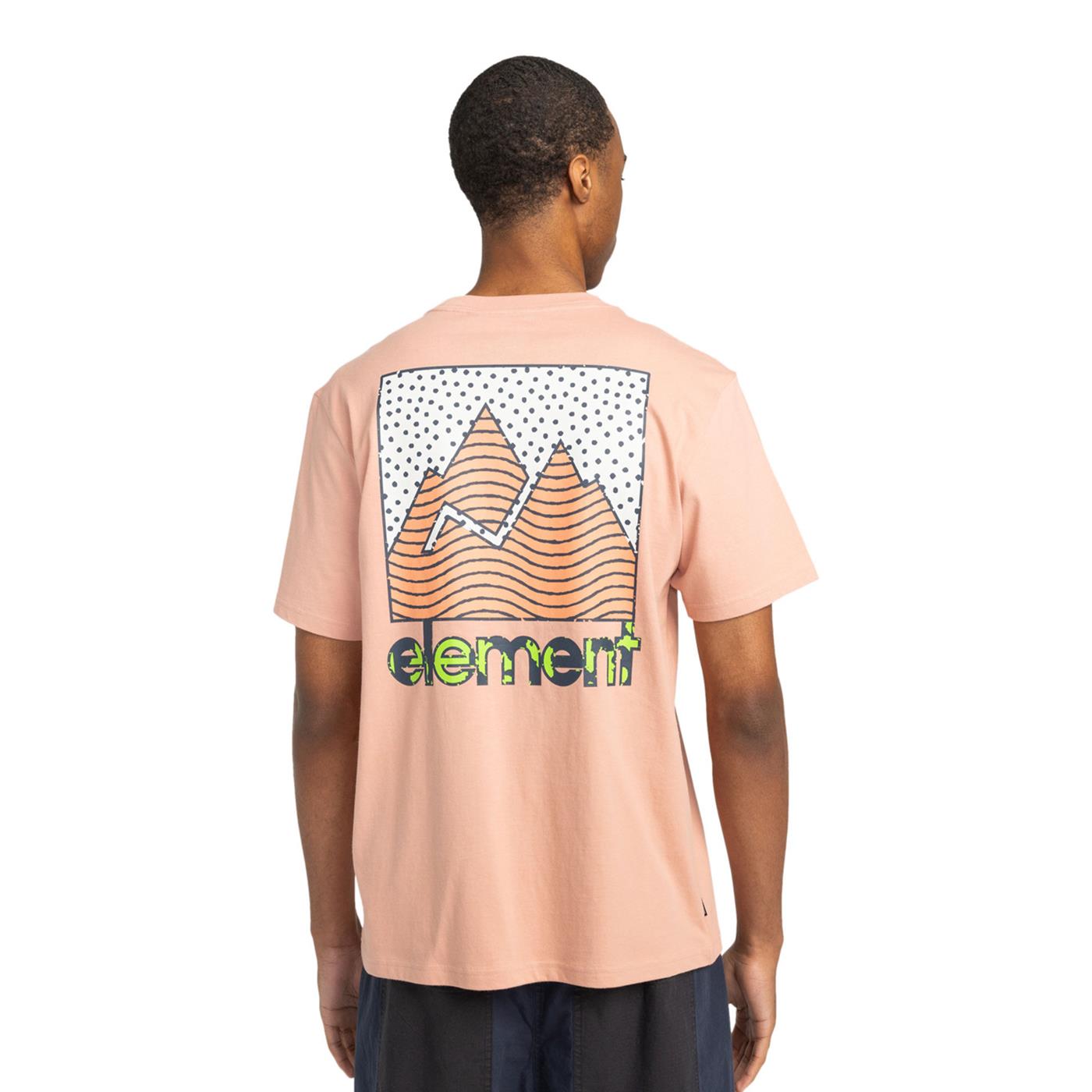 Element Joint Texture T-Shirt Misty Rose  - ELYZT00496-MGY0