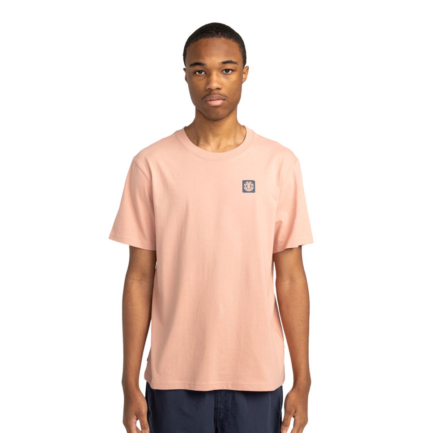 Element Joint Texture T-Shirt Misty Rose  - ELYZT00496-MGY0