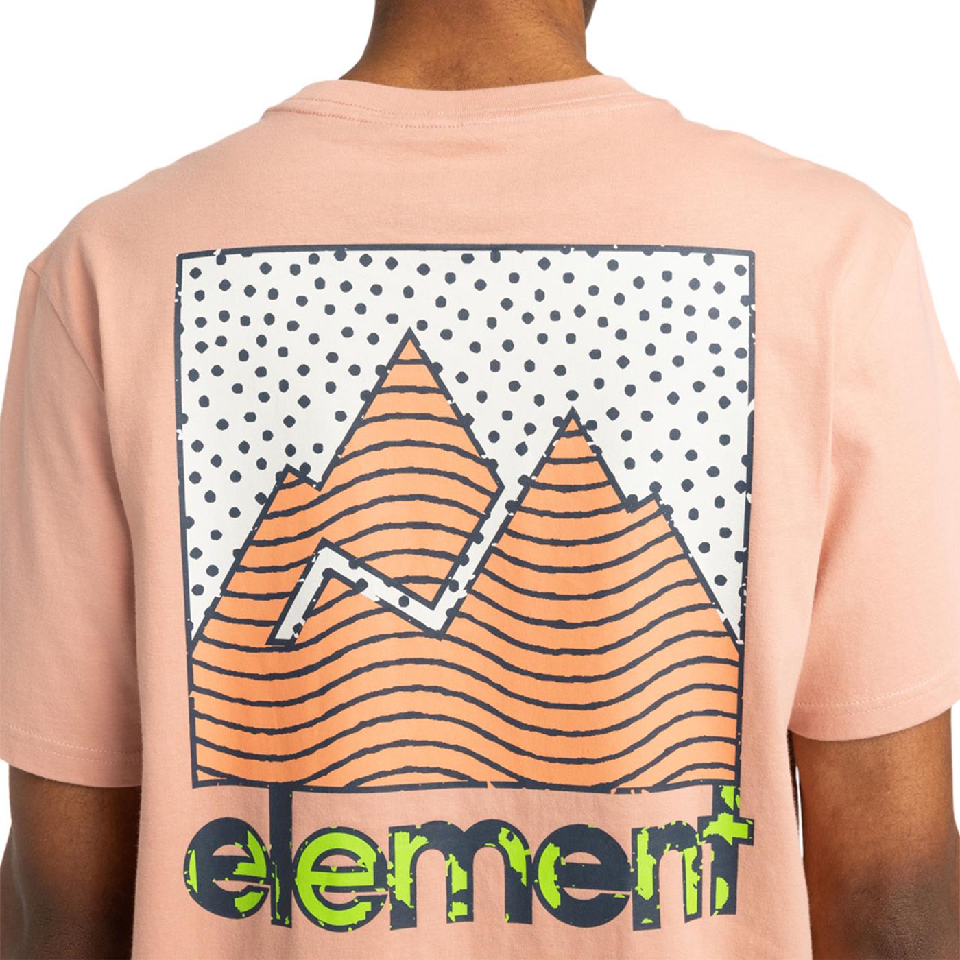 Element Joint Texture T-Shirt Misty Rose  - ELYZT00496-MGY0