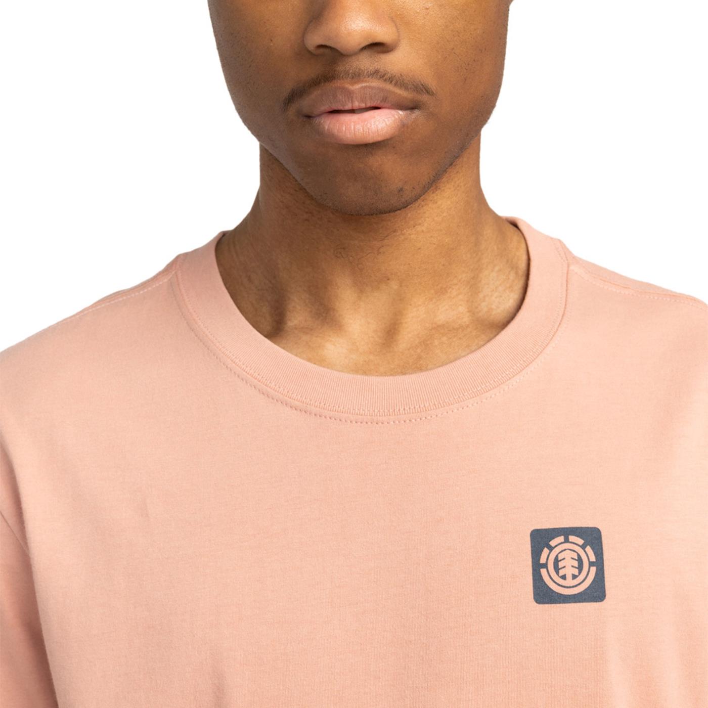 Element Joint Texture T-Shirt Misty Rose  - ELYZT00496-MGY0