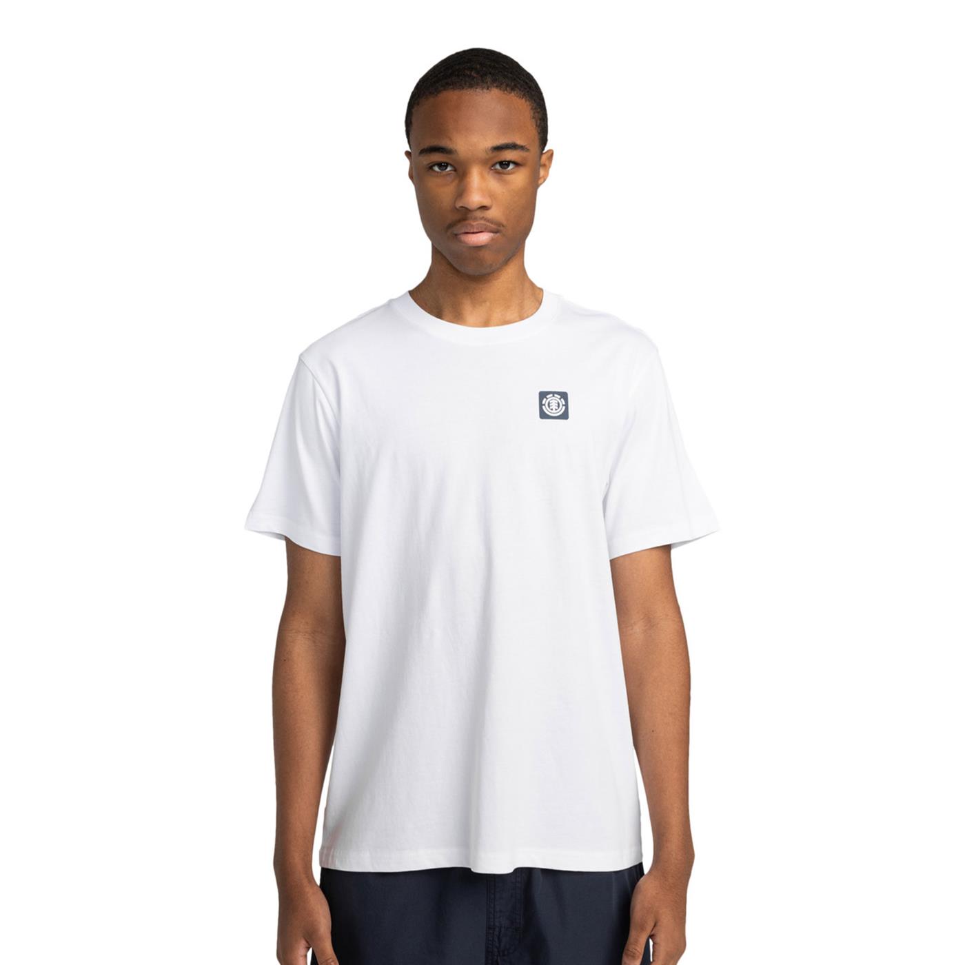 Element Joint Texture T-Shirt Optic White  - ELYZT00496-WBB0