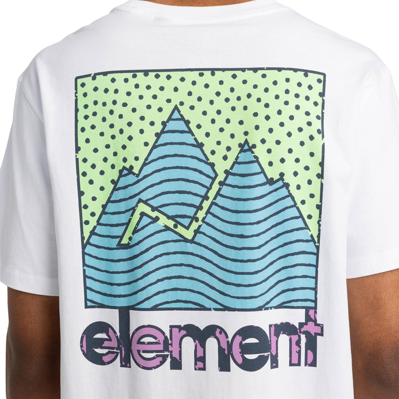 Element Joint Texture T-Shirt Optic White  - ELYZT00496-WBB0