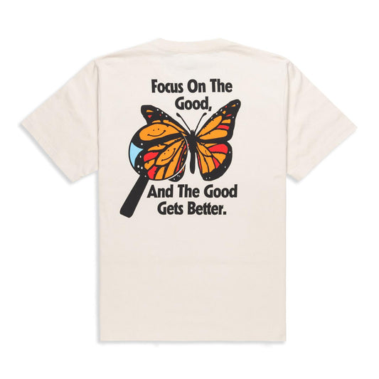 Element Gets Better T-Shirt Oat Milk  - ELYZT00508-TEG0
