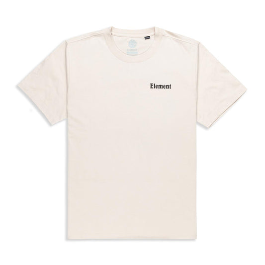 Element Gets Better T-Shirt Oat Milk  - ELYZT00508-TEG0