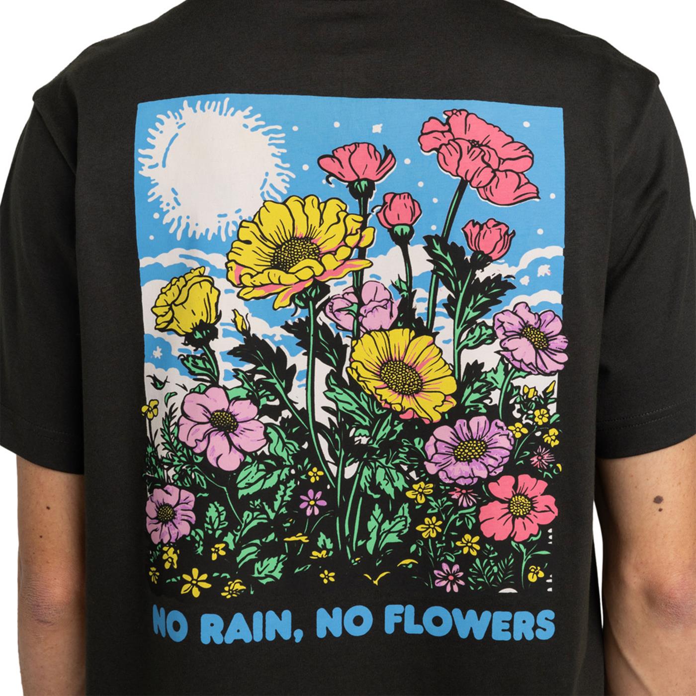 Element No Rain T-Shirt Off Black  - ELYZT00509-KTA0