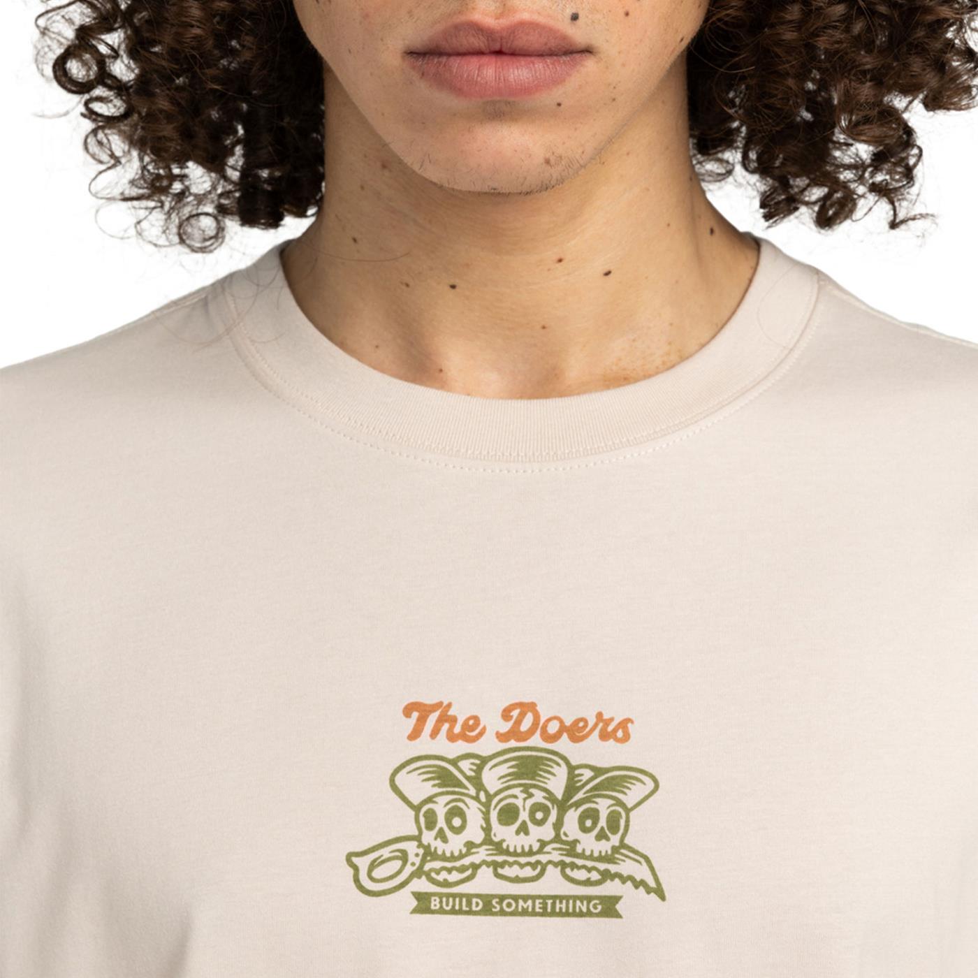 Element Timber Skeleton T-Shirt Oat Milk  - ELYZT00517-TEG0