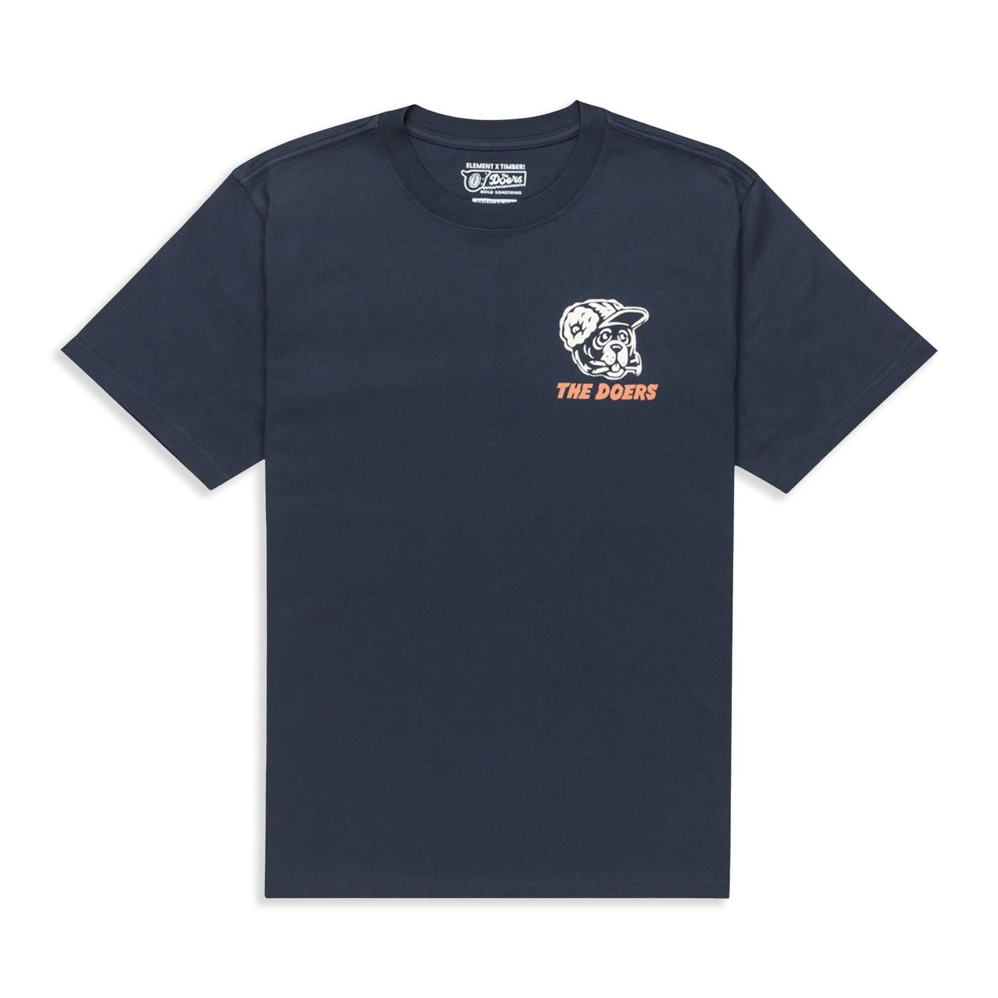 Element Timber Builder T-Shirt Eclipse Navy  - ELYZT00518-ECN