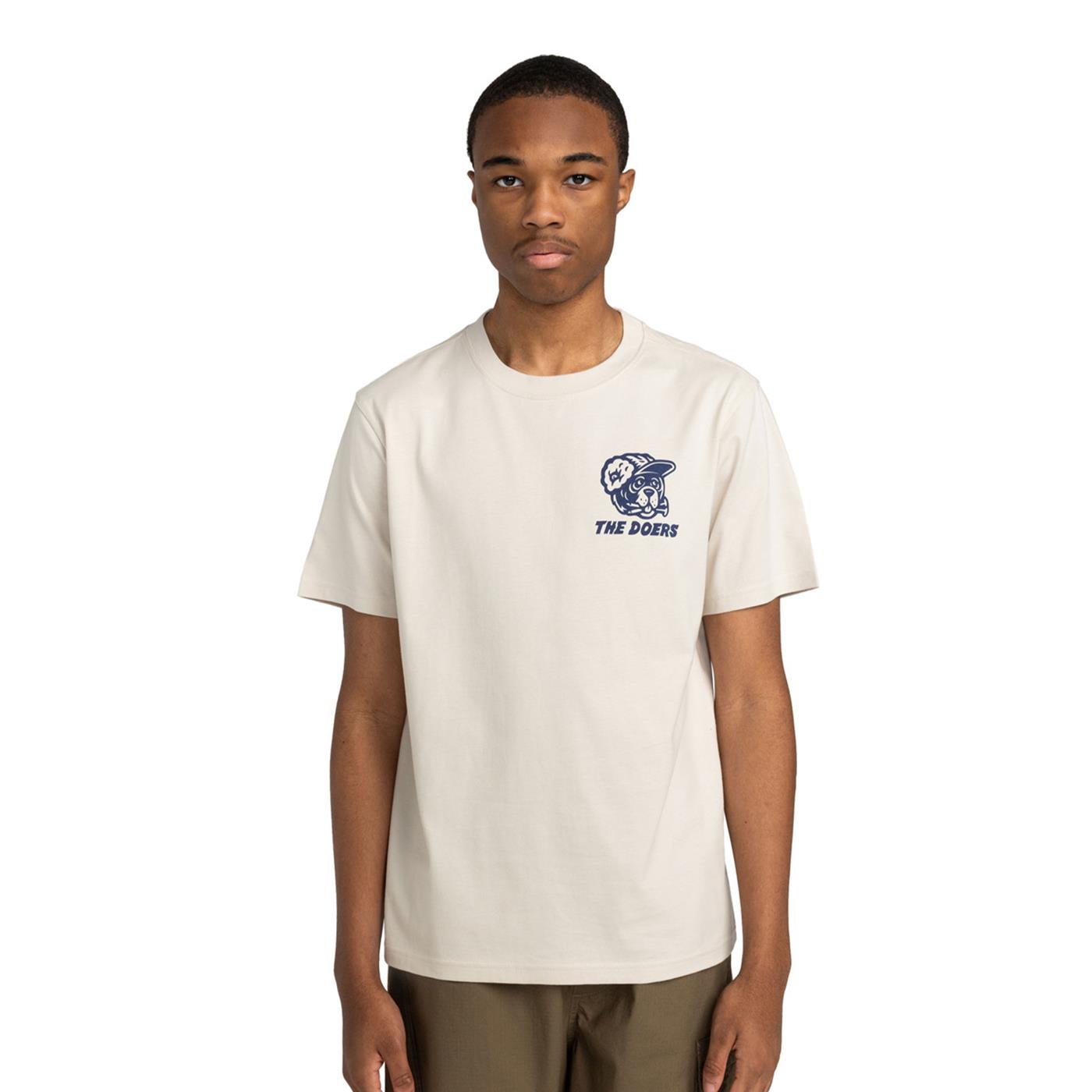 Element Timber Builder T-Shirt Oat Milk  - ELYZT00518-TEG0