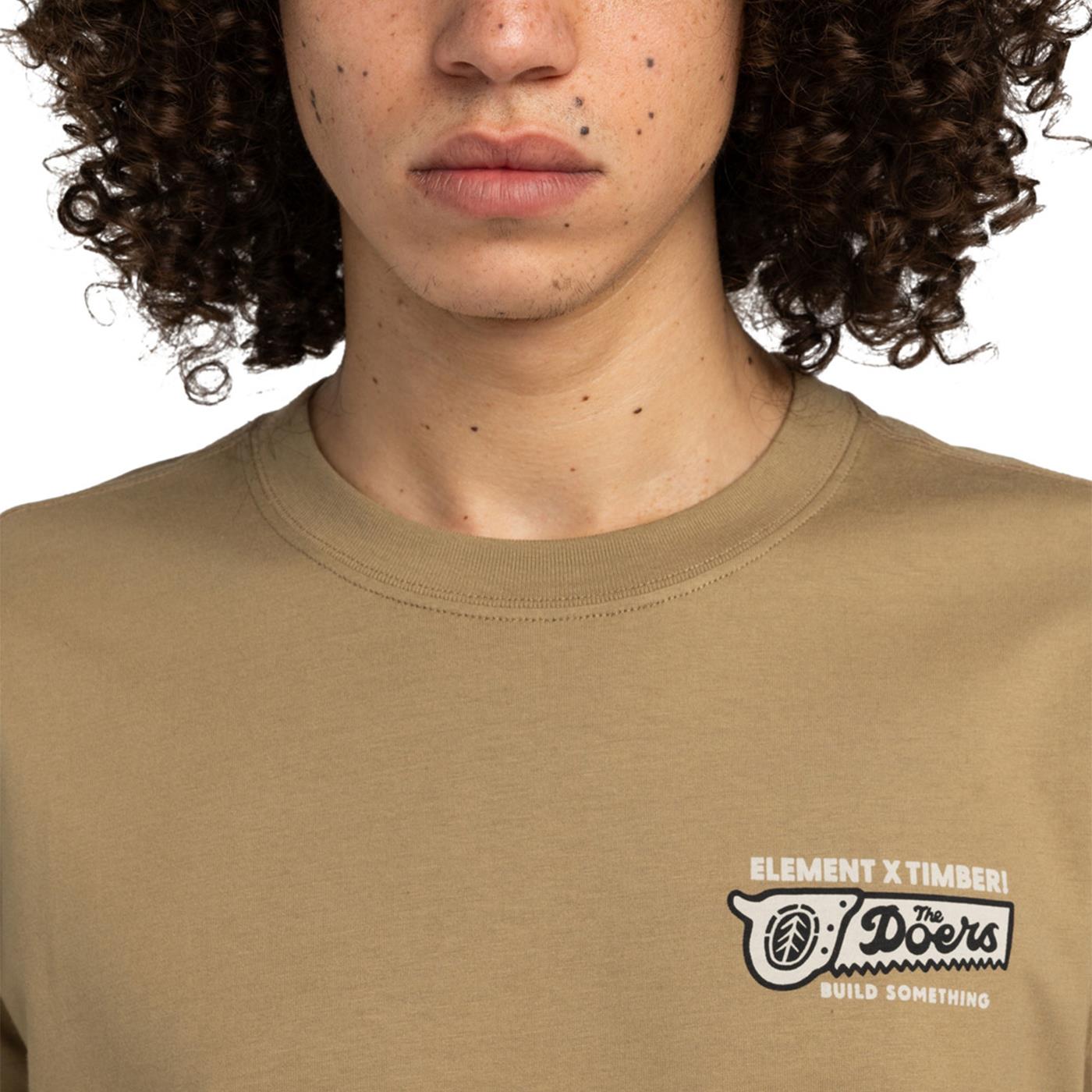 Element Timber Icon T-Shirt Khaki  - ELYZT00519-KHA