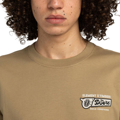Element Timber Icon T-Shirt Khaki  - ELYZT00519-KHA