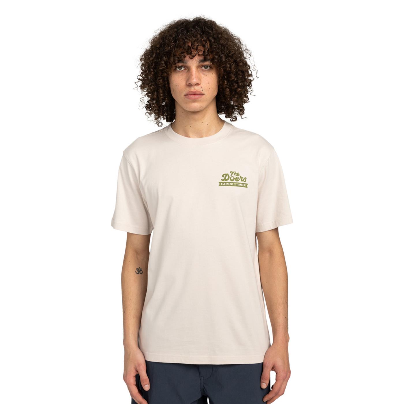 Element Timber Carry T-Shirt Oat Milk  - ELYZT00520-TEG0