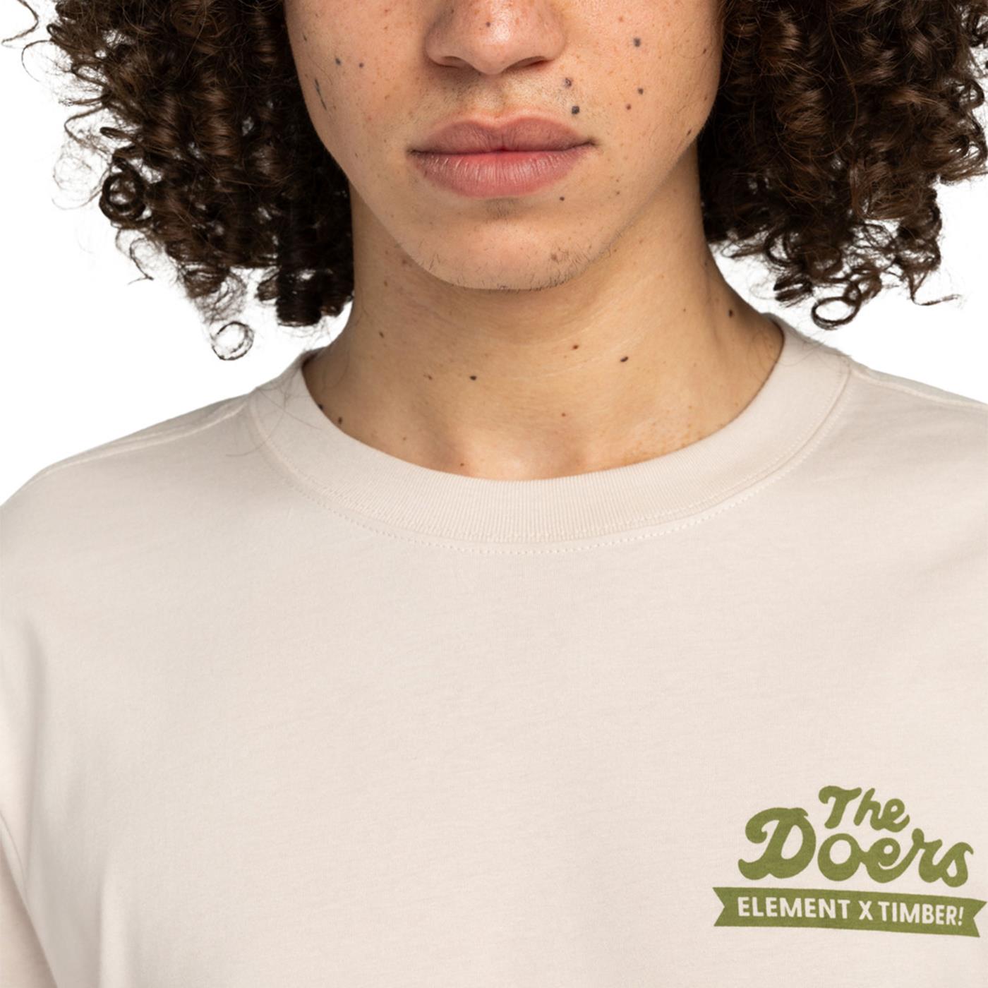 Element Timber Carry T-Shirt Oat Milk  - ELYZT00520-TEG0