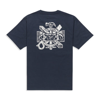Element Timber Supply T-Shirt Eclipse Navy  - ELYZT00522-ECN