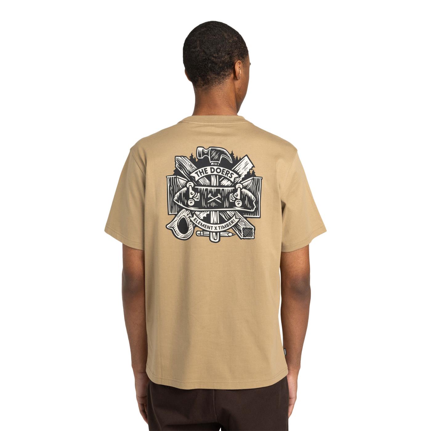 Element Timber Supply T-Shirt Khaki  - ELYZT00522-KHA
